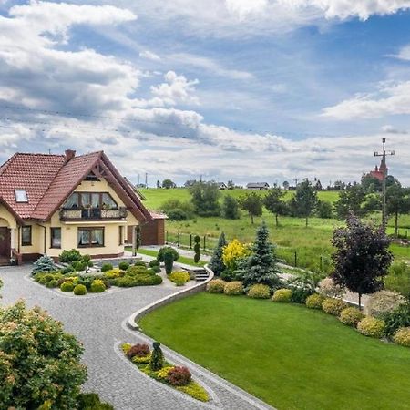 Bed and Breakfast Bialy Jelen Z Basenem I Jacuzzi Ostrowsko Exterior foto